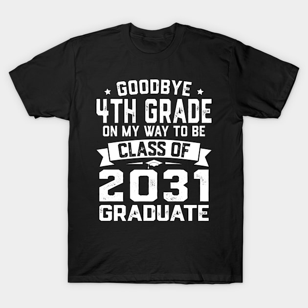 Goodbye 3rd Grade Hello 4th Grade Last Day of School T-Shirt by BramCrye